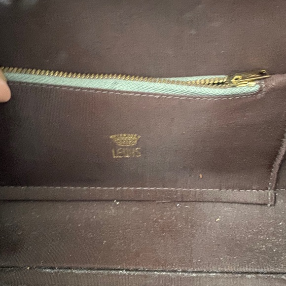 Vintage Crown Lewis Ladies Purse - Picture 3 of 3